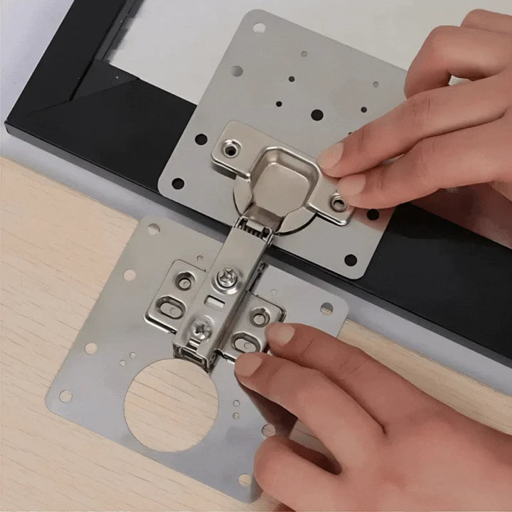 Kapak Menteşe Onarım Plakası Seti